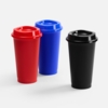 Стакан с крышкой Color Cap, ver.2, черный (Изображение 4)