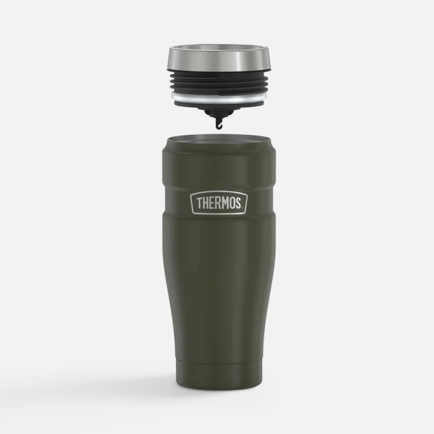 Термокружка King 470, хаки (Изображение 5)