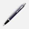 Ручка шариковая Parker IM Core Matte Blue CT, темно-синяя с черным (Изображение 1)