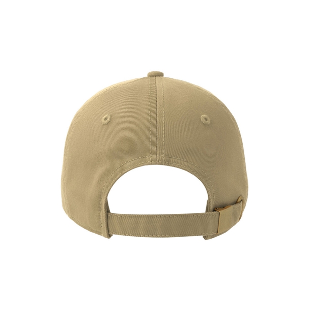 Бейсболка "DAD HAT-S FIVE", 5 клиньев, металлическая застежка, бежевый, 100% хлопок, 270 г/м2 (Изображение 4)