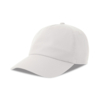 Бейсболка "DAD HAT-S FIVE", 5 клиньев, металлическая застежка, белый, 100% хлопок, 270 г/м2 (Изображение 1)