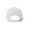 Бейсболка "DAD HAT-S FIVE", 5 клиньев, металлическая застежка, белый, 100% хлопок, 270 г/м2 (Изображение 4)
