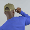 Бейсболка "DAD HAT-S FIVE", 5 клиньев, металлическая застежка, белый, 100% хлопок, 270 г/м2 (Изображение 6)