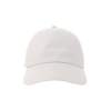 Бейсболка "DAD HAT-S FIVE", 5 клиньев, металлическая застежка, белый, 100% хлопок, 270 г/м2 (Изображение 2)