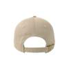 Бейсболка "DAD HAT-S FIVE", 5 клиньев, металлическая застежка, песочный, 100% хлопок, 270 г/м2 (Изображение 4)