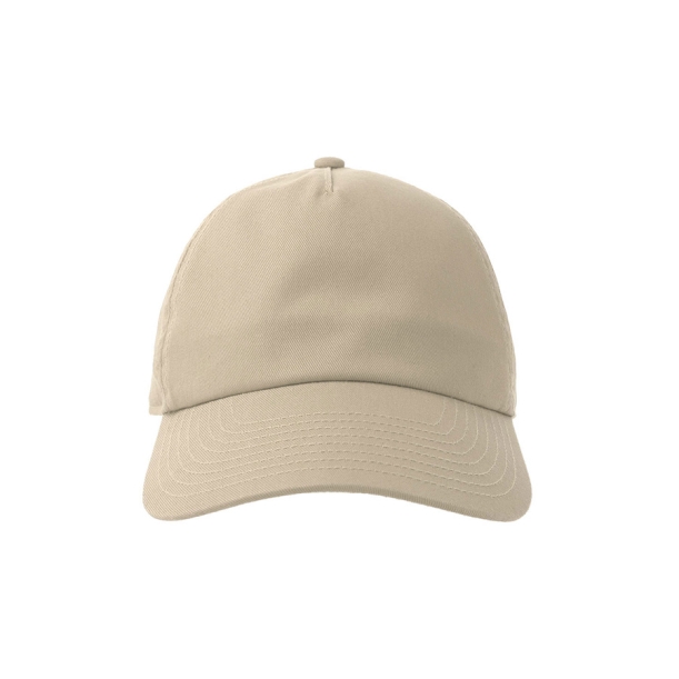 Бейсболка "DAD HAT-S FIVE", 5 клиньев, металлическая застежка, песочный, 100% хлопок, 270 г/м2 (Изображение 3)