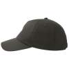 Бейсболка "DAD HAT-S FIVE", 5 клиньев, металлическая застежка, тёмно-серый, 100% хлопок, 270 г/м2 (Изображение 2)