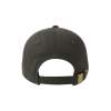 Бейсболка "DAD HAT-S FIVE", 5 клиньев, металлическая застежка, тёмно-серый, 100% хлопок, 270 г/м2 (Изображение 4)
