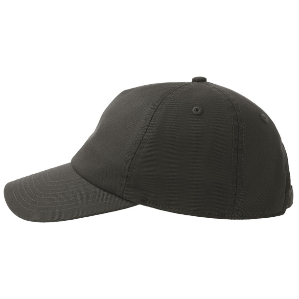 Бейсболка "DAD HAT-S FIVE", 5 клиньев, металлическая застежка, тёмно-серый, 100% хлопок, 270 г/м2 (Изображение 2)
