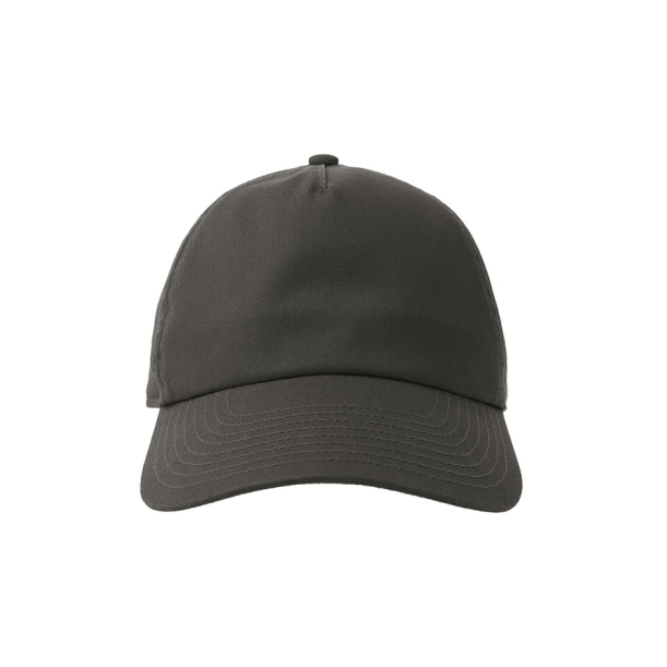 Бейсболка "DAD HAT-S FIVE", 5 клиньев, металлическая застежка, тёмно-серый, 100% хлопок, 270 г/м2 (Изображение 3)