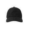 Бейсболка "DAD HAT-S FIVE", 5 клиньев, металлическая застежка, чёрный, 100% хлопок, 270 г/м2 (Изображение 3)