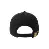 Бейсболка "DAD HAT-S FIVE", 5 клиньев, металлическая застежка, чёрный, 100% хлопок, 270 г/м2 (Изображение 4)
