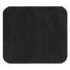 Шеврон Rectangle Smooth Leather размер 40*35 мм, черный, со скругленными углами (Изображение 1)