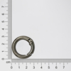 Карабин-кольцо Ring для обвеса, d=3,2см (чёрный никель) (Изображение 4)