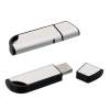 Флеш-карта USB 8GB "Перфекционист" (черный с серебром) (Изображение 1)