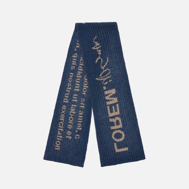 Шарф на заказ InRib Grand, XXXL, полушерсть (Изображение 6)