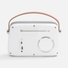 Bluetooth-колонка с радио Retronica, белая (Изображение 4)