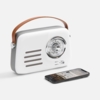 Bluetooth-колонка с радио Retronica, белая (Изображение 5)