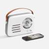 Bluetooth-колонка с радио Retronica, белая (Изображение 5)