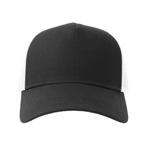 Бейсболка RAPPER COTTON-S, п. заст, 5 клин, чёрн/белый, 80% х-к, 20% п-й х-к/100% п-й п/э, 280 г/м2 (Изображение 2)