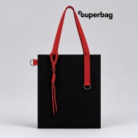 Набор Superbag Red accent: шоппер с обвесом