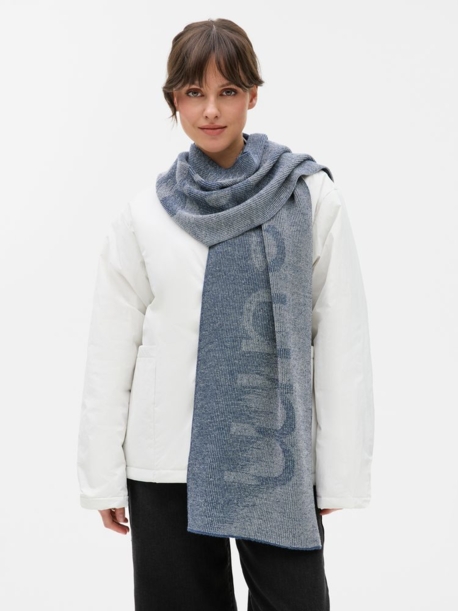 Шарф Denim XXL на заказ, полушерсть (Изображение 1)
