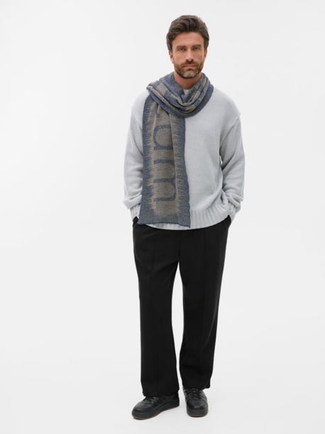 Шарф Denim XXL на заказ, полушерсть (Изображение 4)