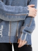 Джемпер Denim свободного силуэта на заказ, полушерсть, размер XS (Изображение 16)