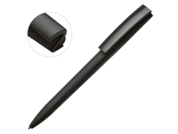 Ручка пластиковая soft-touch шариковая Zorro (черный) 