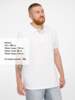 Рубашка поло мужская Virma Premium, белая, размер 4XL (Изображение 9)