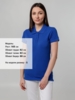 Рубашка поло женская Virma Premium Lady, ярко-синяя, размер 3XL (Изображение 6)