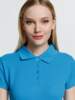 Рубашка поло женская Virma Premium Lady, бирюзовая, размер 3XL (Изображение 9)