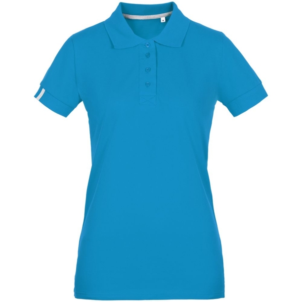 Рубашка поло женская Virma Premium Lady, бирюзовая, размер 3XL (Изображение 1)