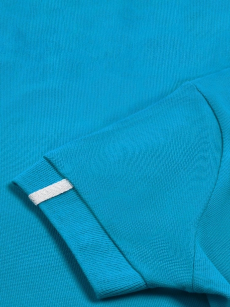 Рубашка поло женская Virma Premium Lady, бирюзовая, размер 3XL (Изображение 4)
