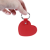 Зеркало карманное "Valentine" в чехле, красное (красный) (Изображение 3)