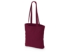 Сумка из плотного хлопка Carryme 220, 220 г/м2 (бордовый)  (Изображение 2)