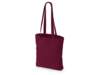 Сумка из плотного хлопка Carryme 220, 220 г/м2 (бордовый)  (Изображение 2)