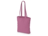 Сумка из плотного хлопка Carryme 220, 220 г/м2 (розовый)  (Изображение 2)