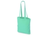 Сумка из плотного хлопка Carryme 220, 220 г/м2 (мятный)  (Изображение 2)