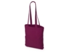 Сумка из плотного хлопка Carryme 220, 220 г/м2 (винный)  (Изображение 2)