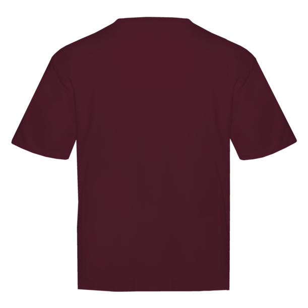 Футболка унисекс оверсайз STAN хлопок 260, 156 (Бордовый) 54/XXL (Изображение 3)