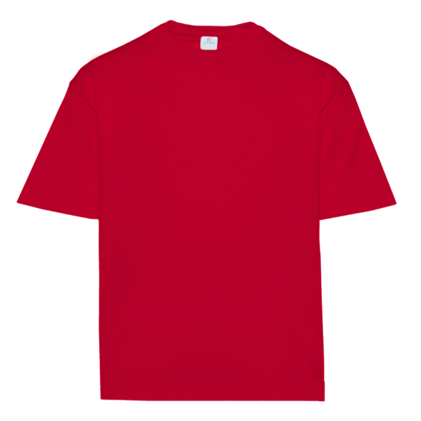 Футболка унисекс оверсайз STAN хлопок 260, 156 (Красный) 52/XL (Изображение 1)