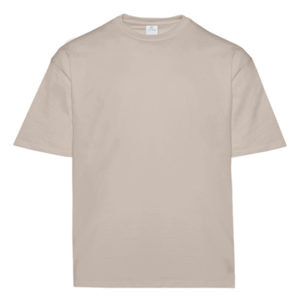 Футболка унисекс оверсайз STAN хлопок 260, 156 (Песочный бежевый) 52/XL (Изображение 1)