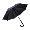 Зонт-трость ANTI WIND, полуавтомат, пластиковая ручка, темно-серый; D=103 см  (Изображение 1)
