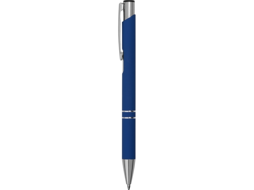 Ручка металлическая шариковая C1 soft-touch (синий)  (Изображение 3)