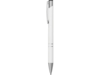 Ручка металлическая шариковая C1 soft-touch (белый)  (Изображение 3)