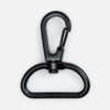 Застежка-карабин Snap Hook, L, черная (Изображение 1)