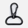 Застежка-карабин Snap Hook, L, черная (Изображение 1)