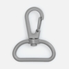 Застежка-карабин Snap Hook, L, серая (Изображение 1)