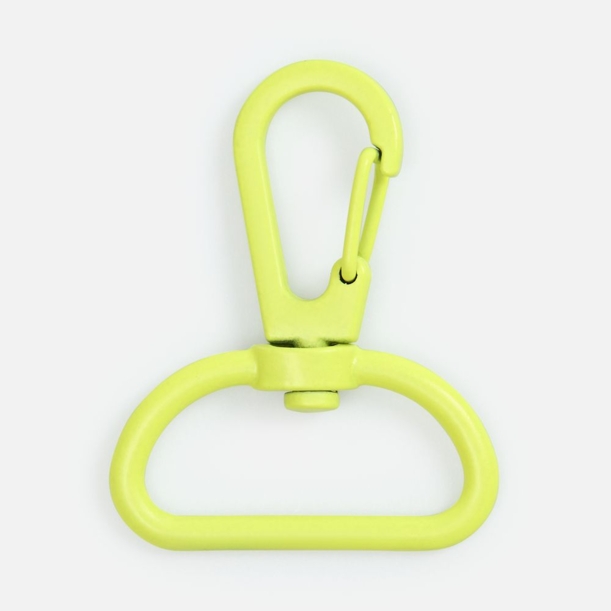 Застежка-карабин Snap Hook, L, желтый неон (Изображение 1)